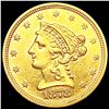 Image 1 : 1878-S $2.50 Gold Quarter Eagle CLOSELY UNCIRCULAT