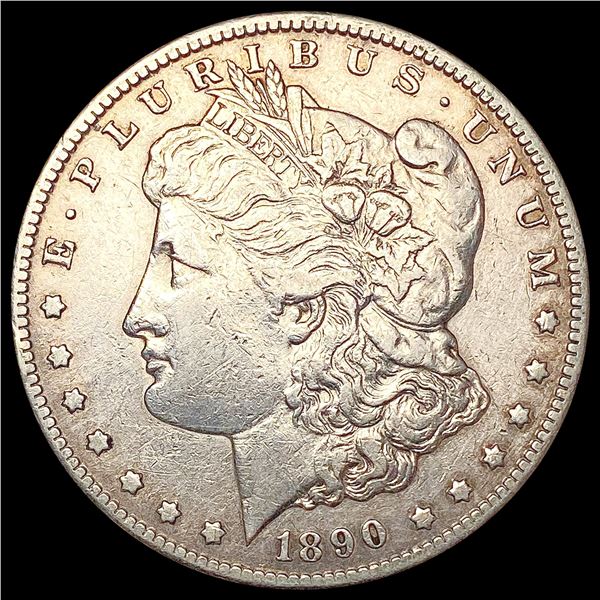 1890-CC Morgan Silver Dollar CLOSELY UNCIRCULATED
