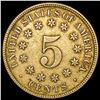 Image 2 : 1870 Shield Nickel LIGHTLY CIRCULATED