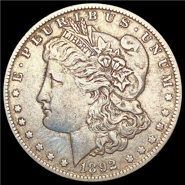 1892-O Morgan Silver Dollar LIGHTLY CIRCULATED