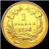 Image 2 : 1856 Rare Gold Dollar CLOSELY UNCIRCULATED