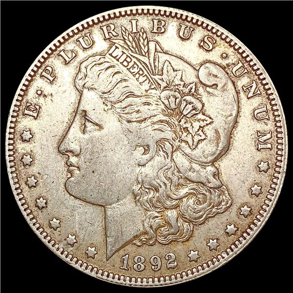 1892-O Morgan Silver Dollar NEARLY UNCIRCULATED