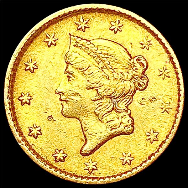 1853 Rare Gold Dollar CLOSELY UNCIRCULATED