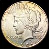 Image 1 : 1924-S Silver Peace Dollar CLOSELY UNCIRCULATED