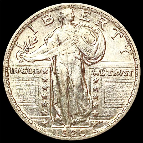 1920 Standing Liberty Quarter CHOICE AU