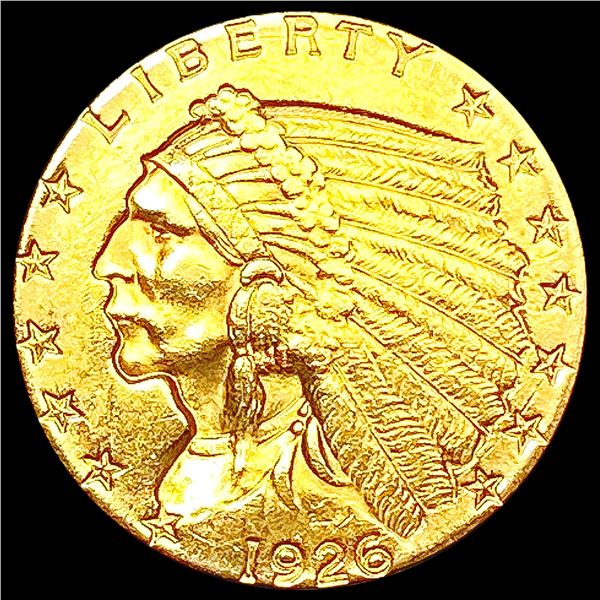 1926 $2.50 Gold Quarter Eagle UNCIRCULATED