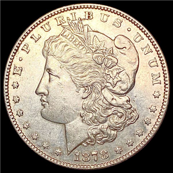 1878-S Morgan Silver Dollar CLOSELY UNCIRCULATED