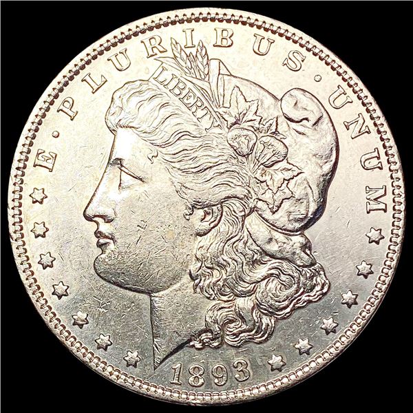 1893 Morgan Silver Dollar CHOICE AU