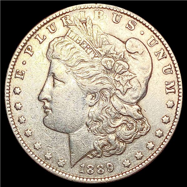 1889 Morgan Silver Dollar CLOSELY UNCIRCULATED