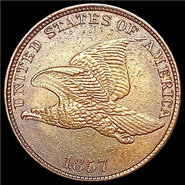 1857 Flying Eagle Cent UNCIRCULATED