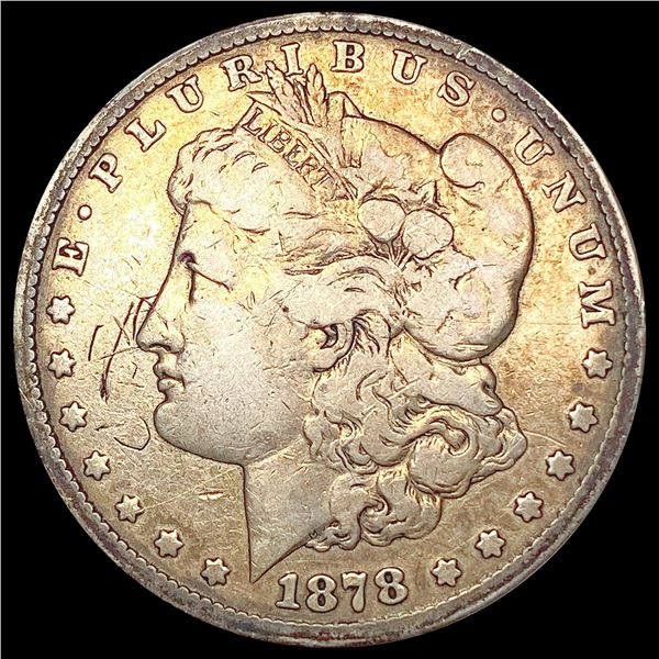 1878-CC Morgan Silver Dollar NICELY CIRCULATED