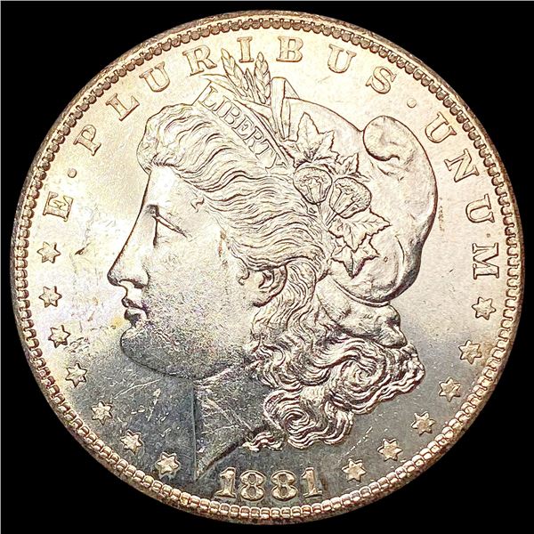 1881-S Morgan Silver Dollar CHOICE BU