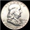 Image 1 : 1858 Franklin Half Dollar UNCIRCULATED