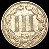 Image 2 : 1869 Nickel Three Cent NEARLY UNCIRCULATED