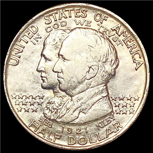 1921 Alabama Half Dollar CHOICE AU