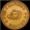 Image 1 : 1862 Civil War Store Token CLOSELY UNCIRCULATED