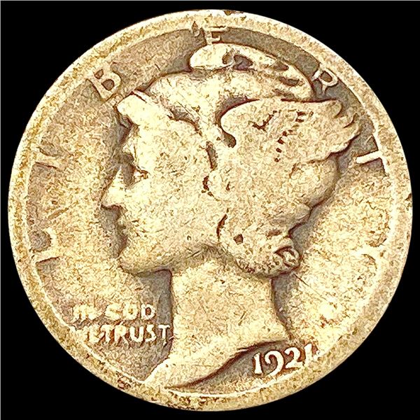 1921 Mercury Dime NICELY CIRCULATED