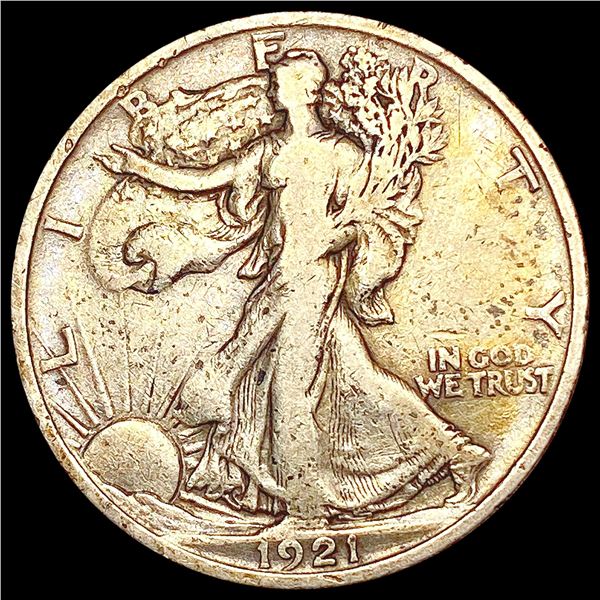 1921 Walking Liberty Half Dollar LIGHTLY CIRCULATE