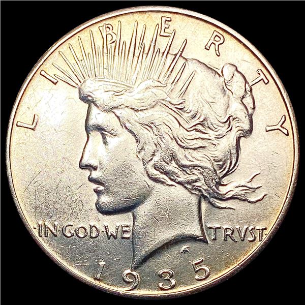 1935-S Silver Peace Dollar CLOSELY UNCIRCULATED