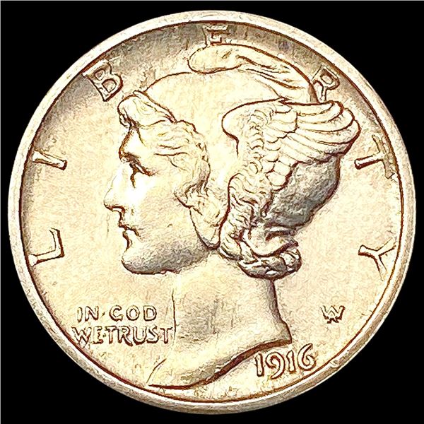 1916-S Mercury Dime CHOICE BU