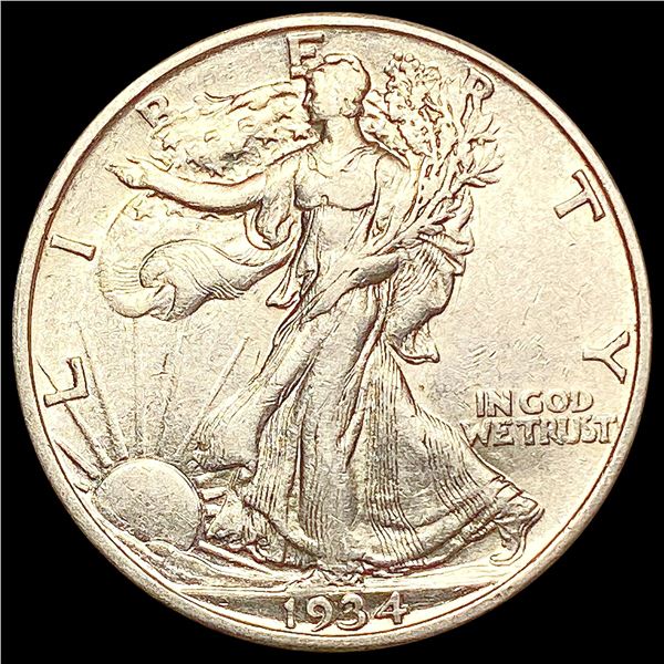 1934-D Walking Liberty Half Dollar CLOSELY UNCIRCU