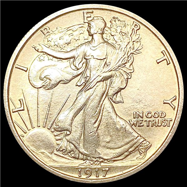 1917 Walking Liberty Half Dollar UNCIRCULATED