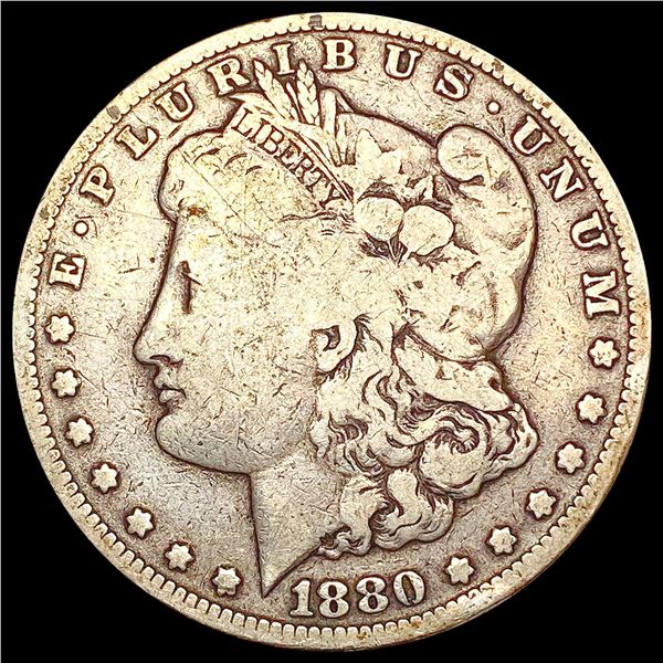 1880-CC 8/7 Rev 78 Morgan Silver Dollar NICELY CIRCULATED