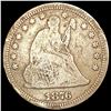 Image 1 : 1876-CC Seated Liberty Quarter NICELY CIRCULATED