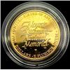 Image 2 : 1991-W US .25oz Gold Commem $5 GEM PROOF