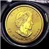 Image 1 : 2022 Canada 1/4oz Gold $10 SUPERB GEM BU