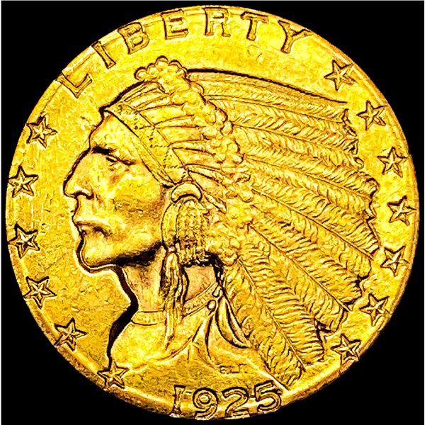 1925-D $2.50 Gold Quarter Eagle UNCIRCULATED