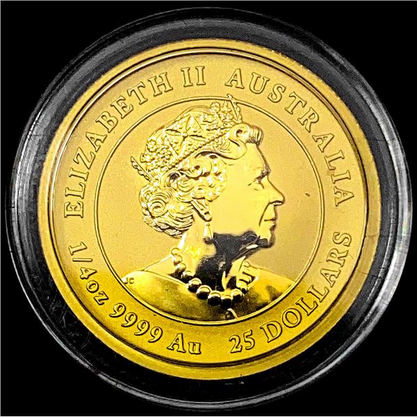 2023 Australia 1/4oz Gold $25 SUPERB GEM BU