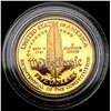Image 2 : 1987-W US .25oz Gold Commem $5 GEM PROOF