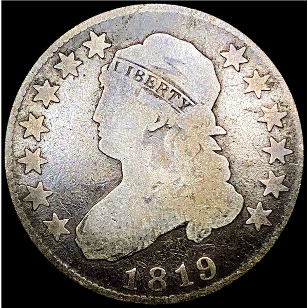 1819 Capped Bust Quarter NICELY CIRCULATED