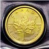 Image 2 : 2021 Canada 1/10oz Gold $5 SUPERB GEM BU