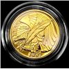 Image 1 : 1987-W US .25oz Gold Commem $5 GEM PROOF