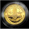 Image 2 : 1987-W US .25oz Gold Commem $5 GEM PROOF