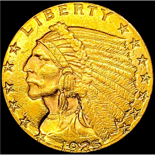 1925-D $2.50 Gold Quarter Eagle UNCIRCULATED