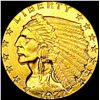 Image 1 : 1927 $2.50 Gold Quarter Eagle UNCIRCULATED