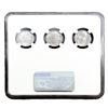Image 2 : 1943 PDS Steel Cent Set NGC MS66 [3 Coins]