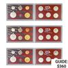 Image 1 : 2003-2006 US Silver Proof Mint Sets [30 Coins]