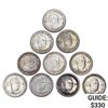 Image 1 : 1946-1951 Booker T. Wash Halves [10 Coins]