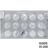 Image 1 : 2016 Silver Chinese Pandas [15 Coins]