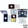 Image 1 : 1982-1995 US Proof SILV Coin Sets [10 Coins]