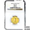 Image 1 : 1999-W US 1/4oz Gold $10 Eagle NGC MS69