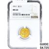Image 1 : 1911 $2.50 Gold Quarter Eagle NGC MS64