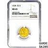 Image 1 : 1928 $2.50 Gold Quarter Eagle NGC MS65