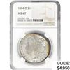 Image 1 : 1884-O Morgan Silver Dollar NGC MS67