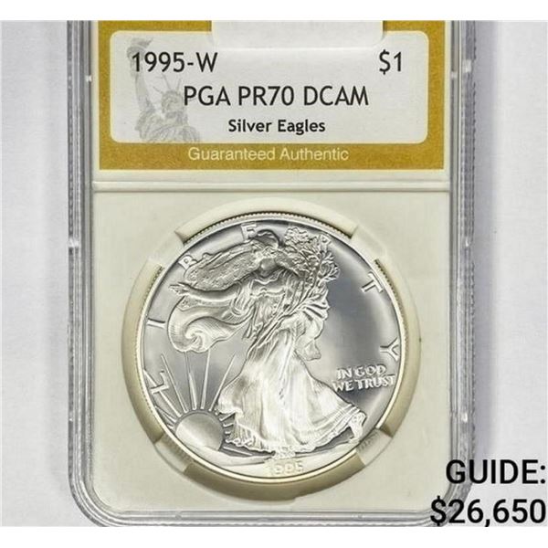 1995-W American Silver Eagle PGA PR70 DCAM