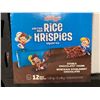 Image 2 : CASE LOT- Kellogg's Rice Krispies Squares Double Chocolatey Chunk 12 x 85g